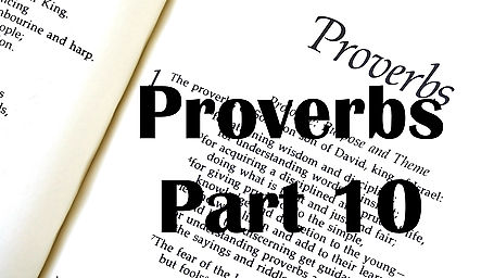 Proverbs Part 10